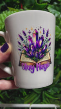 Load and play video in Gallery viewer, Ceramic Coffee Mug - “Stay Magic”
