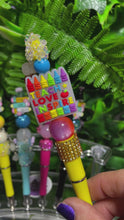 Load and play video in Gallery viewer, PRE MADE - READY TO SHIP BEADED PENS
