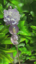 Load and play video in Gallery viewer, Purple Flower Ball Butterfly/Cloud Glitter Poker
