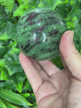 Load and play video in Gallery viewer, RUBY ZOISITE SPHERE
