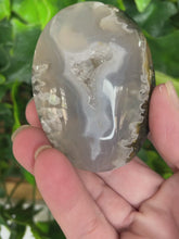 Load and play video in Gallery viewer, MOSS AGATE PALM STONE
