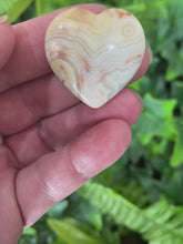 Load and play video in Gallery viewer, HEART CARVING - CRAZY LACE AGATE
