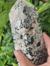 Load and play video in Gallery viewer, TREE AGATE DRUZY OBELISK TOWER
