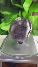 Load and play video in Gallery viewer, SKULL CARVING CHAROITE
