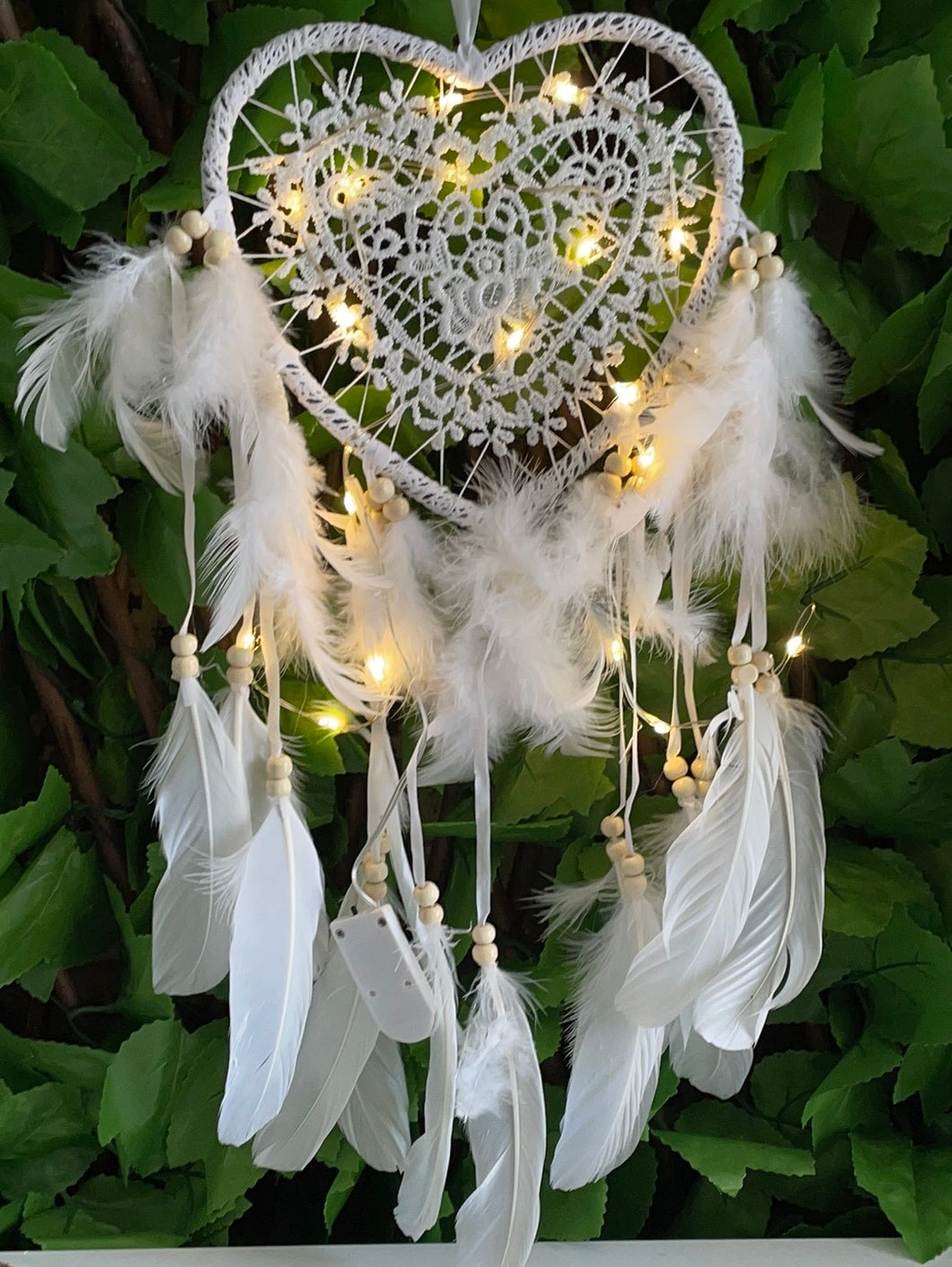 DREAM CATCHER - LIGHT UP - WHITE