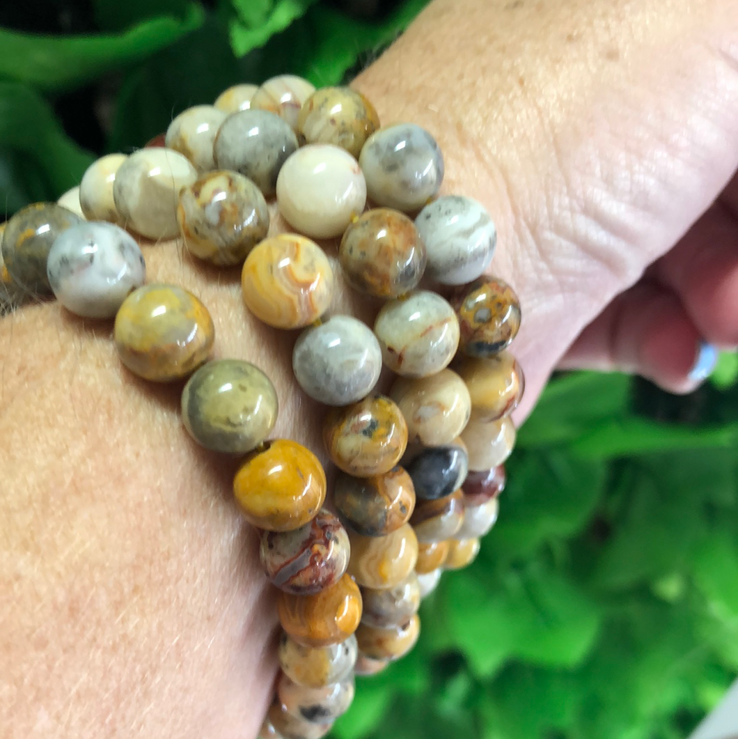 BRACELET - Crazy Lace Agate