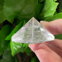 Load image into Gallery viewer, PYRAMID CARVING CLEAR QUARTZ
