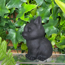 Load image into Gallery viewer, Cat Carving - Black Obsidian
