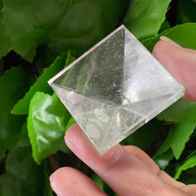 Load image into Gallery viewer, PYRAMID CARVING CLEAR QUARTZ
