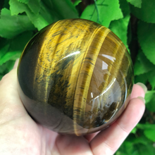 Load image into Gallery viewer, TIGERS EYE SPHERE
