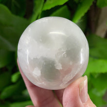 Load image into Gallery viewer, SELENITE (SATIN SPAR) SPHERE
