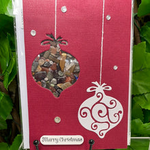 Load image into Gallery viewer, CHRISTMAS Mixed Chips Chips “Shaker” CARD by Kel Co Card’s (44)
