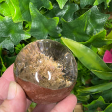 Load image into Gallery viewer, GARDEN QUARTZ SPHERE
