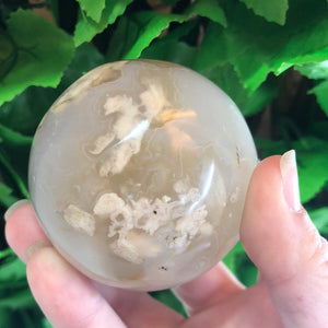FLOWER AGATE SPHERE