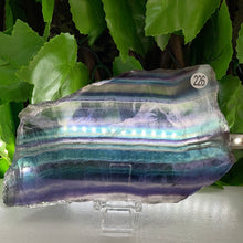 Load image into Gallery viewer, FLUORITE SLAB SLICE
