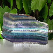 Load image into Gallery viewer, FLUORITE SLAB SLICE
