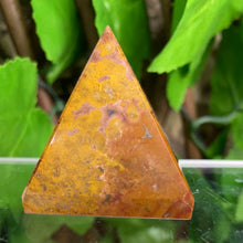 Load image into Gallery viewer, OCEAN JASPER PYRAMID CARVING
