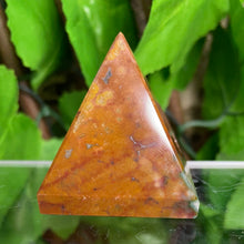 Load image into Gallery viewer, OCEAN JASPER PYRAMID CARVING
