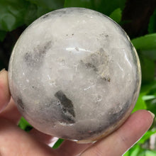 Load image into Gallery viewer, PYRITE QUARTZ SPHERE
