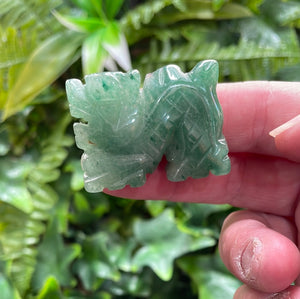 DRAGON CARVING GREEN AVENTURINE