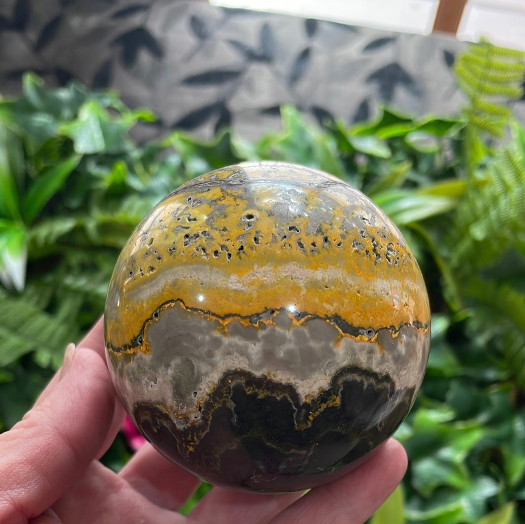 BUMBLE BEE JASPER - SPHERE