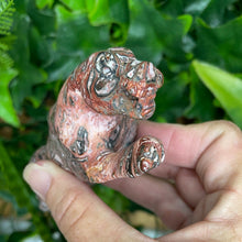 Load image into Gallery viewer, LEOPARD CARVING - LEOPARD SKIN JASPER
