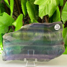 Load image into Gallery viewer, FLUORITE SLAB SLICE

