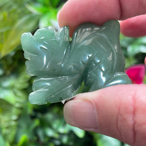 DRAGON CARVING GREEN AVENTURINE