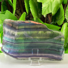 Load image into Gallery viewer, FLUORITE SLAB SLICE
