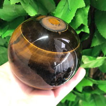 Load image into Gallery viewer, TIGERS EYE SPHERE
