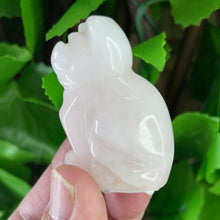 Load image into Gallery viewer, CAT CARVING - ROSE QUARTZ
