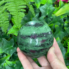 Load image into Gallery viewer, RUBY ZOISITE SPHERE
