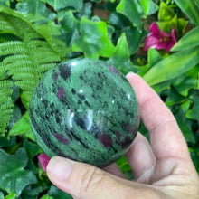 Load image into Gallery viewer, RUBY ZOISITE SPHERE
