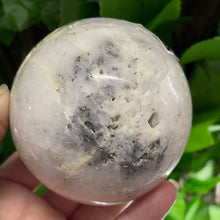Load image into Gallery viewer, PYRITE QUARTZ SPHERE
