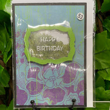 Load image into Gallery viewer, BIRTHDAY Peridot Chips “Shaker” CARD by Kel Co Card’s (53)
