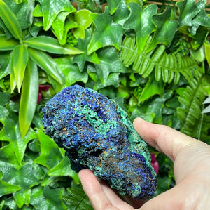 AZURITE & MALACHITE SPECIMEN