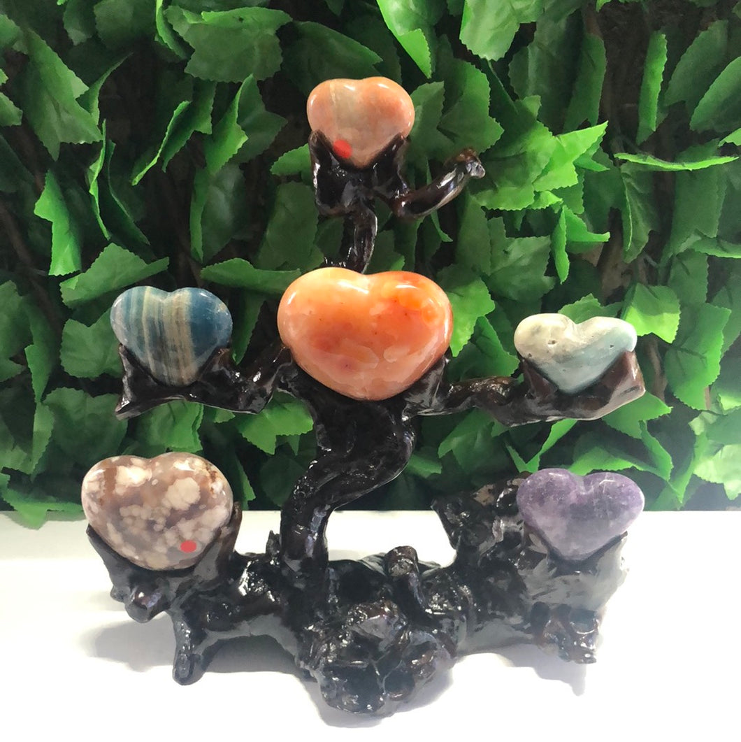 TREE OF LIFE CUSTOM STAND INCLUDES HEARTS