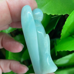 ANGEL CARVING - AMAZONITE