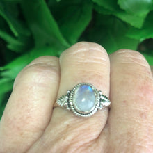Load image into Gallery viewer, Rainbow Moonstone Ring
