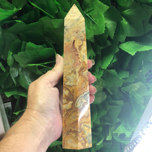 CRAZY LACE AGATE TOWER