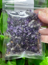 Load image into Gallery viewer, CHIPS - CRYSTAL CHIPS in various natural minerals - 100 gram bag - Buy Any 3 get 1 FREE
