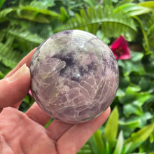 Load image into Gallery viewer, LEPEDOLITE SPHERE
