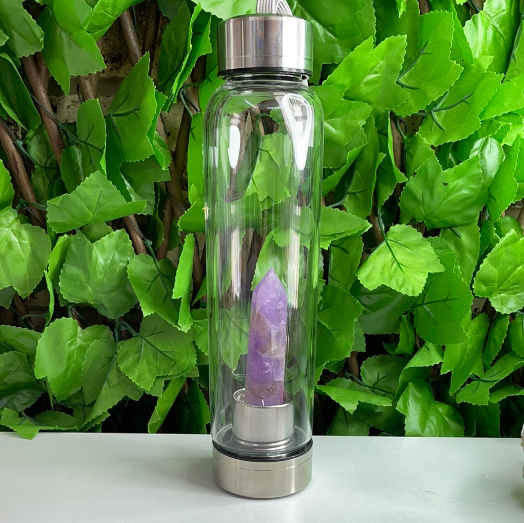 GLASS WATER BOTTLE