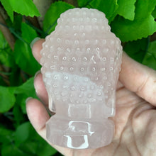 Load image into Gallery viewer, BUDDAH HEAD - ROSE QUARTZ CARING
