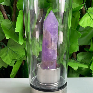 GLASS WATER BOTTLE