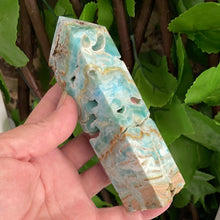 Load image into Gallery viewer, HEMIMORPHITE (CALMINE) TOWER OBELISK
