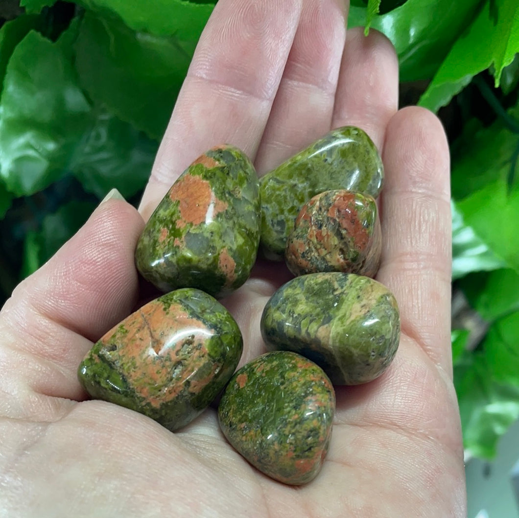 UNAKITE TUMBLE STONE