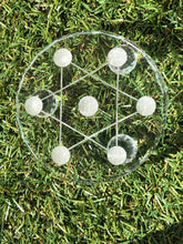 Load image into Gallery viewer, STAR 7 POINT GLASS SPHERE HOLDER TRAY
