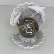 Load image into Gallery viewer, DOLPHIN SPHERE HOLDER STAND
