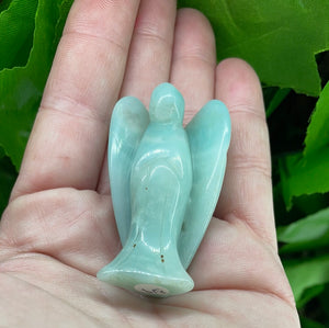 ANGEL CARVING - AMAZONITE